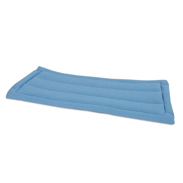 Wecoline Velcro vlakmop Microvezel Glas 28cm Blauw