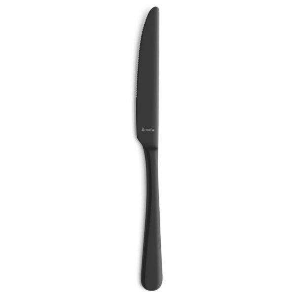 Amefa Tafelmes 1410 Austin 23.6 cm Zwart 12 stuks