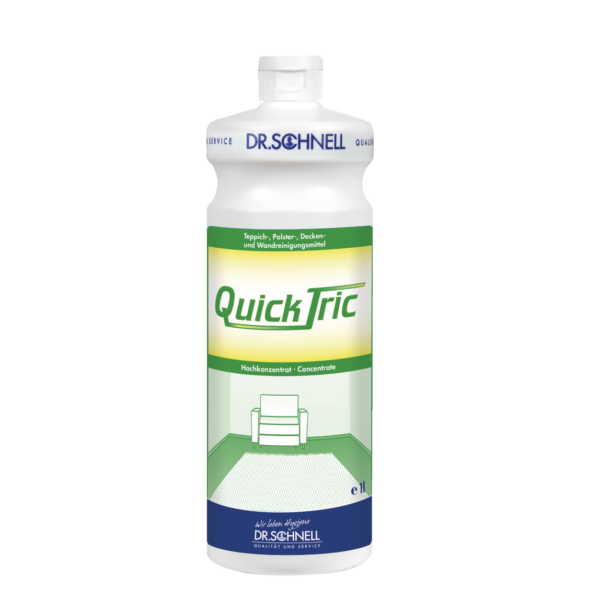 Dr.Schnell Quick Tric geconcentreerde tapijt- en textielreiniger flacon 1 liter