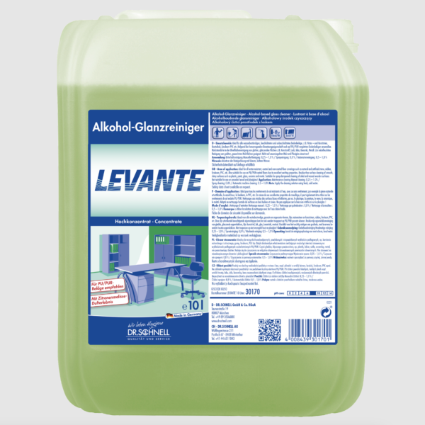 Dr.schnell Levante Universele Reiniger Op Alcohol 10 Liter