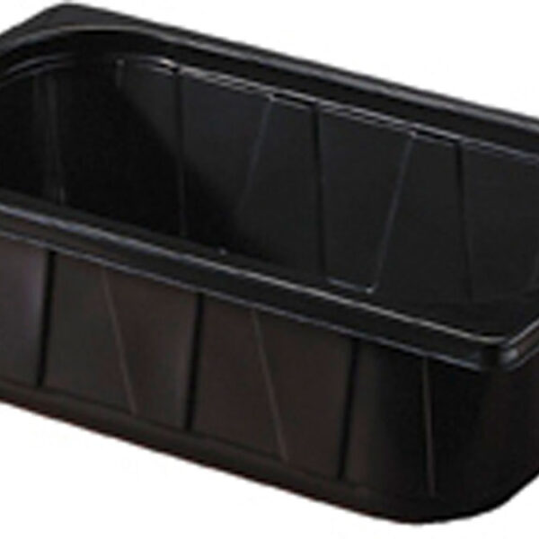 Duni Tray 1 Comp PP 1/4 GN 265x161x80 Zwart 200 stuks