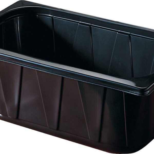 Duni Tray Comp PP 1/4 GN 265x161x100 Zwart 192 stuks