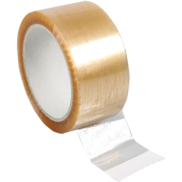 Tape PP+ Solvent Transparant 48mm 66m 28my -25°C tot +65°C 6 stuks